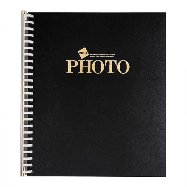 ナカバヤシ アL-JHO2-121-D ライトアルバム ジムシリーズ ライトフォート クロ 【送料無...