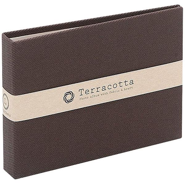 【メール便 送料無料】 ナカバヤシ TER-LP-70-BR テラコッタ ポケットアルバム L判1段...