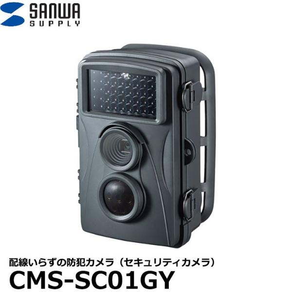 サンワサプライ CMS-SC01GY セキュリティカメラ 【送料無料】