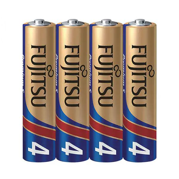 【メール便 送料無料】 富士通 FDK LR03PS(4S) アルカリ乾電池 単4形 1.5V プレ...