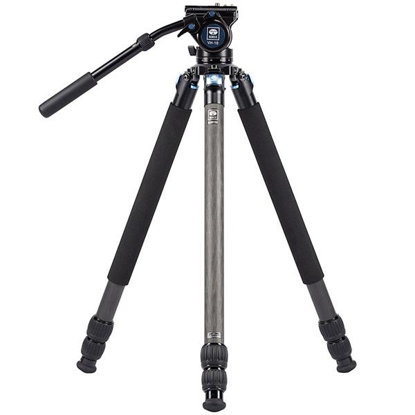 SIRUI R-3213X+VH-10-JP カーボンファイバー三脚 4段 ビデオ雲台セット 【送料...