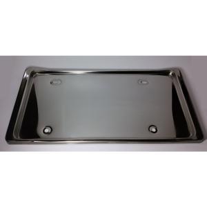 エストック ナンバーフレーム ステンレス センサー対応 大型用 ST-86