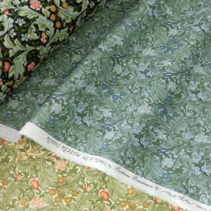 moda 生地 BEST OF MORRIS レスター 8374 10cm単位 3色 洋裁 手芸 キルト インテリア モダ モリス アカンサス 花柄 usaコットン 輸入生地 シープドリームズ