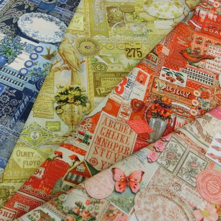 moda 生地 デジタルプリント Curated in Color 4色 10cm単位 手芸 キルト...