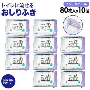 Merries メリーズ するりんキレイ おしりふき トイレに流せるタイプ 64