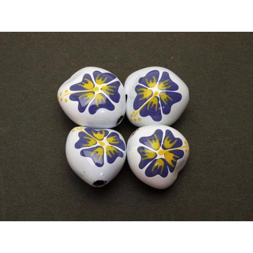 パープル ハイビスカス ホワイト ククイナッツ（4ケ入り）