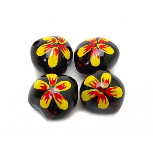 イエロー フラワー ククイナッツ（4ケ入り）