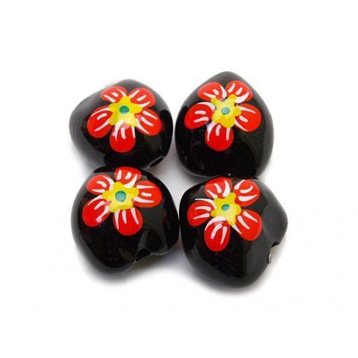 オレンジ フラワー ククイナッツ（4ケ入り）