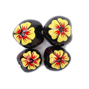 レモンイエローハイビスカス ククイナッツ（4ケ入り）