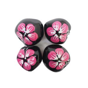 ホットピンク ハイビスカス ククイナッツ（4ケ入り）