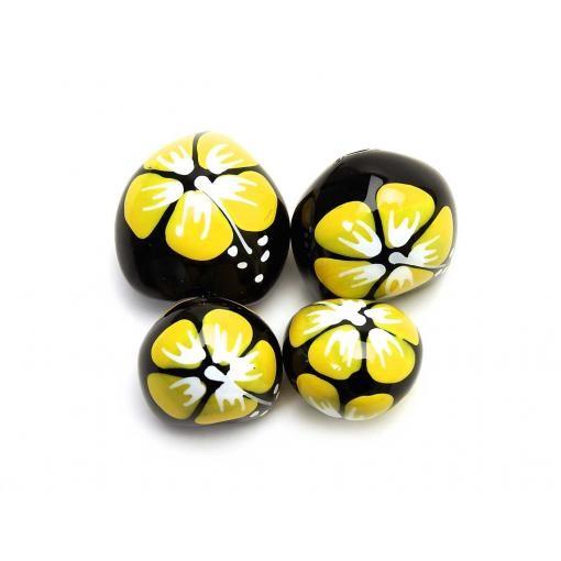 イエロー ハイビスカス ククイナッツ（4ケ入り）