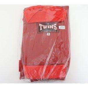 新 TWINS ツインズ 合皮製 キックボクシング レガース スネサポーター