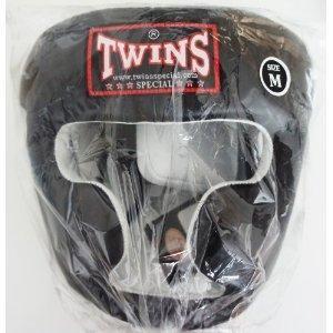 新 TWINS ツインズ 本革製 キックボクシング ヘッドギア