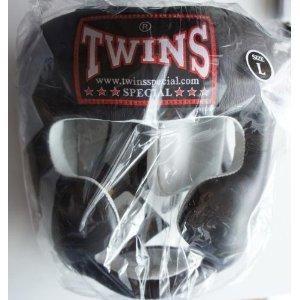 新TWINS ツインズ 本革製キックボクシングヘッドギア ヘッド