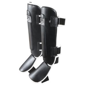 新品　TWINS レガース　左右1組　黒　Lサイズ　ツインズ　全国送料込 新 TWINS ツインズ 本革製 キックボクシング レガース レッグ