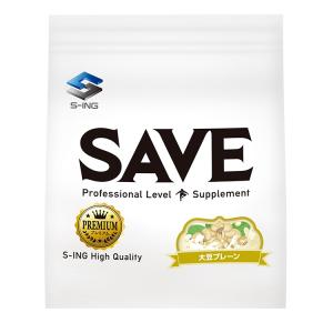 プロテイン ( 5kg ) SAVE プレミアム (←飲みやすい) 大豆プレーン ソイプロテイン 人工甘味料不使用 無添加 5kg