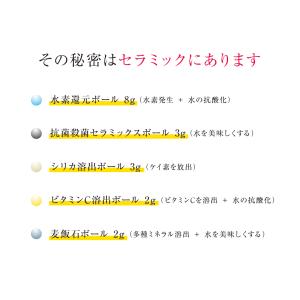 【2個セット】 水素水 & シリカ水 製造ステ...の詳細画像3