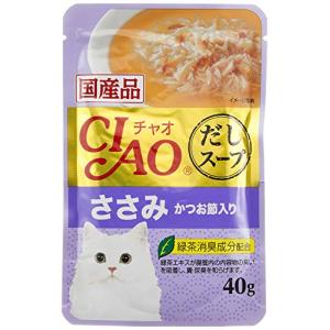チャオ CIAO ささみ かつお節入り キャットフード