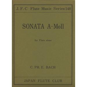 楽譜  エマヌエル・バッハ/無伴奏ソナタ 【for Flute alone】(フルートクラブ名曲シリ...