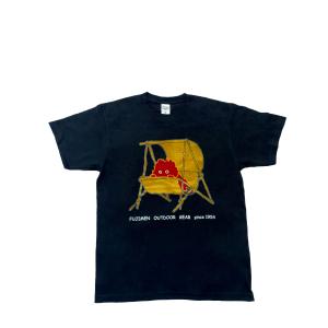 「FOG T-shirt Brass」BLACK オリジナル デザイン イラスト Tシャツ　サイズSML　かわいい　おしゃれ　シンプル｜sheetotto