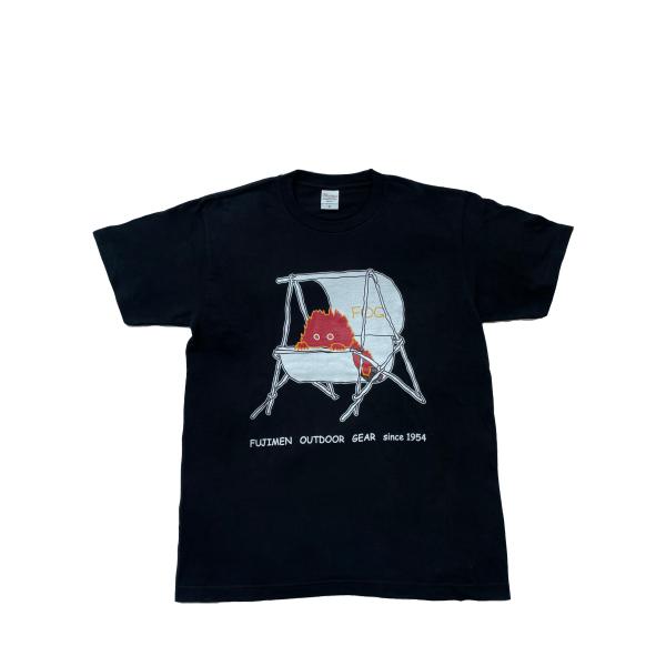「FOG T-shirt SuS」BLACK オリジナル イラスト Tシャツ　SML　かわいい　おし...