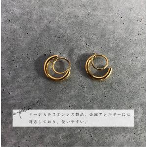 ピアス 金属アレルギー フープピアス サージカ...の詳細画像3