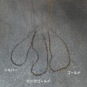 ネックレス チェーン ペダルチェーン つけっぱ...の詳細画像3