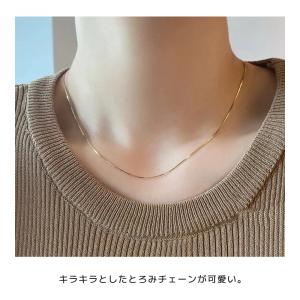 ネックレス 金属アレルギー シンプル チェーン...の詳細画像5