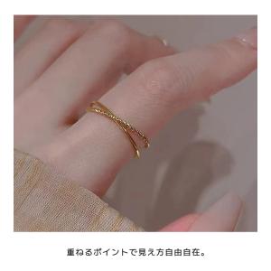 リング 指輪 金属アレルギー つけっぱなし 重...の詳細画像5
