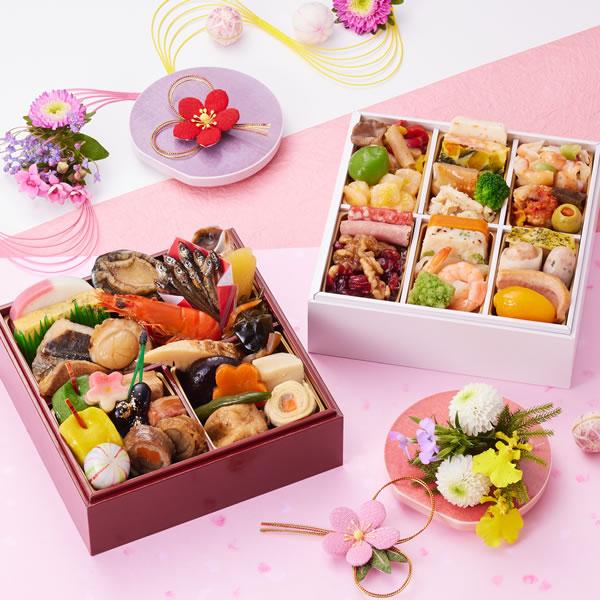 しょうざん　個食和洋おせち　二段重 1人前 2人前 （52種52品） 和風 洋風 高級 数量限定