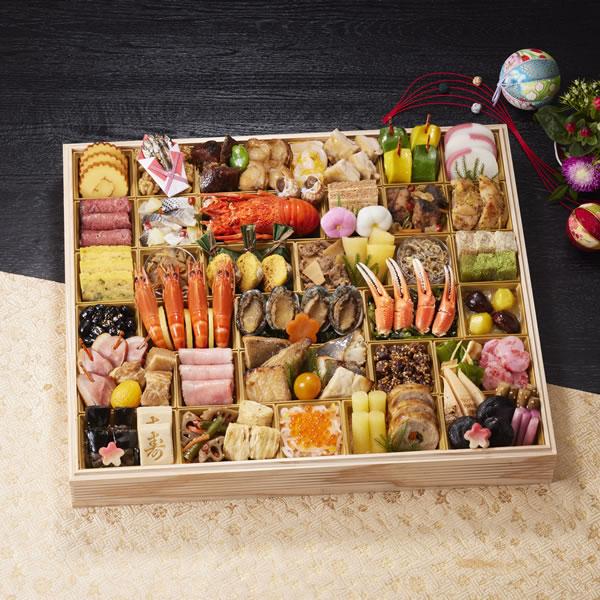 京都しょうざん おせち料理「春光」一段 超特大 4人前（63種63品） 和風 洋風 中華  高級 数...