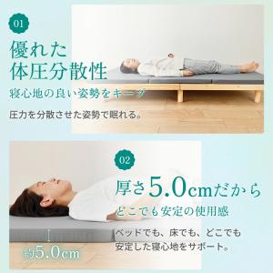 【日本製】腰を支える バランス マットレス シ...の詳細画像3