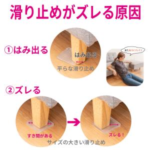ソファー 滑り止め ソファぴた 角型 4cm ...の詳細画像2