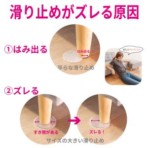 ソファー 滑り止め ソファぴた 丸型 5.5c...の詳細画像2