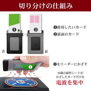 パスケース ツートンカラー 定期入れ icカー...の詳細画像4
