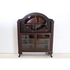 象嵌細工 サービスワゴン バタフライ式 キッチンワゴン イタリア製