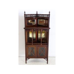 ca-14 1970年代イギリス製ヴィンテージ オーク コーナーキャビネット