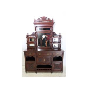 アンティーク パーラーキャビネット エンパイヤ イギリス 送料無料