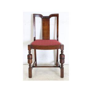 dn-51　1940年代イギリス製アンティーク ソリッドオーク 無垢材 ブドウのデザインの彫刻 ダブ...