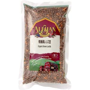 アリサン 茶 レンズ豆 500g｜shemre