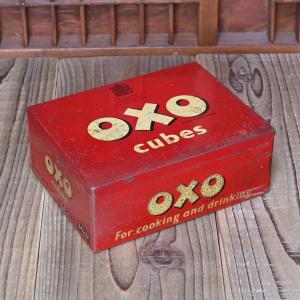 OXO（オクソー） オクソ缶 ヴィンテージ ブリキ 缶 TIN アンティーク
