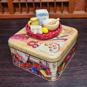 OXO（オクソー） ドイツ De Beukelaer社製 ヴィンテージ ブリキ 缶 TIN