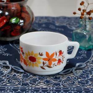 PYREX（パイレックス） Arcopal アルコパル カフェオレボウル 花柄