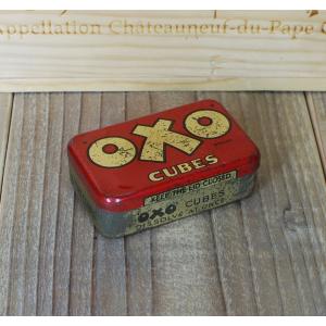 OXO（オクソー） オクソ缶 ヴィンテージ ブリキ 缶 TIN アンティーク