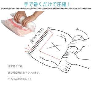 圧縮袋 10枚セット Mサイズ5枚 Lサイズ5...の詳細画像5