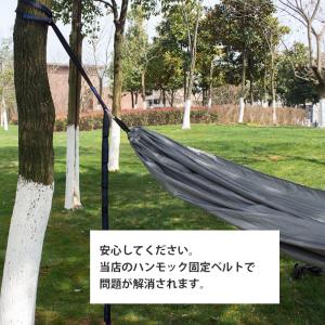 ハンモックベルト 2本 長さ280cm カラビ...の詳細画像2