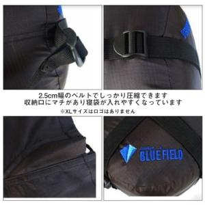 寝袋 バック 特大 XL ブラック 撥水 60...の詳細画像3