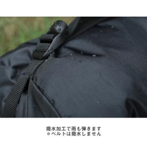 寝袋 バック 特大 XL ブラック 撥水 60...の詳細画像5