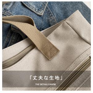 【新品10%OFF】キャンバストートバッグ レ...の詳細画像5