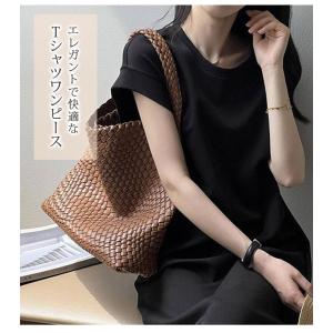 ワンピース 脇見え防止 フレンチスリーブ Tシ...の詳細画像2